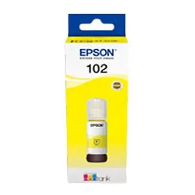 Lahev s inkoustem Epson č.102 - T03R4 (Žlutá) - Originál