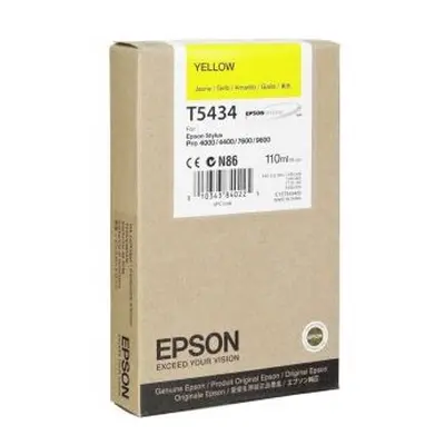 Zásobník Epson T5434 (Žlutý) - Originál