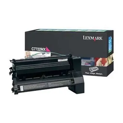 Toner Lexmark C7722MX (Purpurový) - Originál