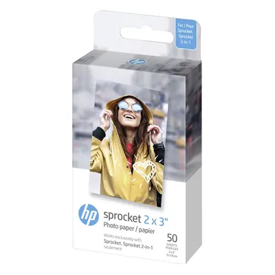 HP HPIZ2X350 'Zink Paper Sprocket 50 Pack 2x3"'(50x76mm, 50 listů, )