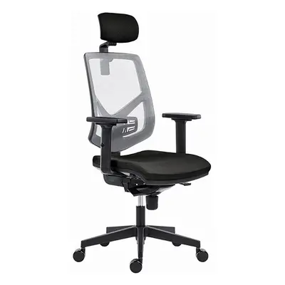 Powerton Kancelářské ergonomické křeslo Tina, Černé