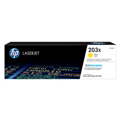 Toner HP č.203X - CF542X (Žlutý) - Originál