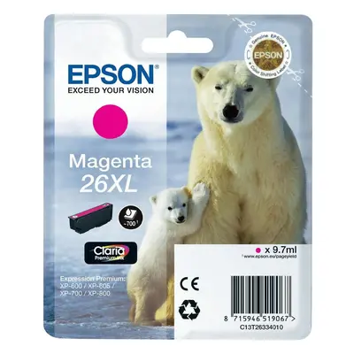 Zásobník Epson č.26XL - T2633 (Purpurový) - Originál