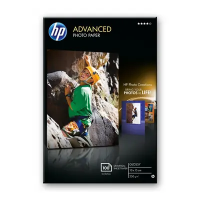 HP Q8692A 'HP Advanced Glossy Photo Paper'(10x15cm, 100 listů, 250 g/m2)