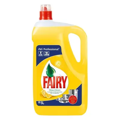 Prostředek na ruční mytí Jar Fairy, na nádobí, 5 l, citron