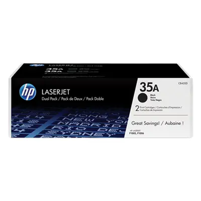 Tonery - Multi Pack HP č.35A - CB435AD (Černý - black) - Originál