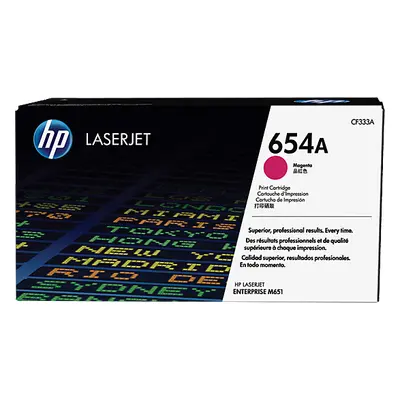 Toner HP č.654A - CF333A (Purpurový) - Originál