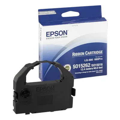 Barvící páska Epson S015262 (Černá) - Originál