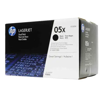 Tonery - Multi Pack HP č.05X - CE505XD (Černý - black) (dvoubalení) - Originál