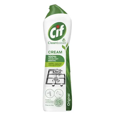 Prostředek čisticí Cif Cream, univerzální, tekutý písek, 500 ml, original