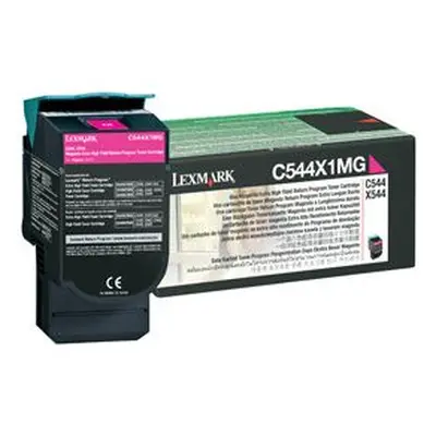 Toner Lexmark C544X1MG (Purpurový) (return) - Originál