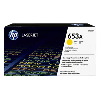 Toner HP č.653A - CF322A (Žlutý) - Originál