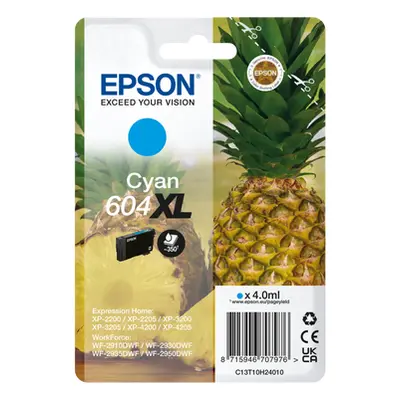 Zásobník Epson č.604XL - T10H2 (Azurový) - Originál