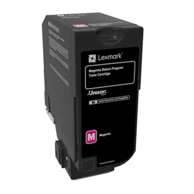 Toner Lexmark 74C20M0 (Purpurový) Return - Originál