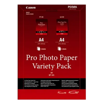 Canon VP-101-A4 'Variety Pack'(A4, 10 listů, 260-300 g/m2)