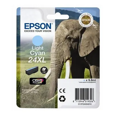 Zásobník Epson č.24XL - T2435 (Světle azurový) - Originál