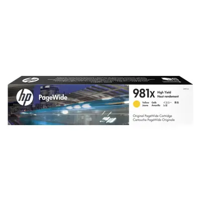 Cartridge HP č.981X - L0R11A (Žlutá) - Originál