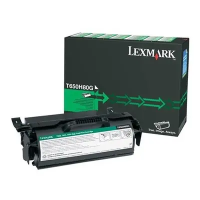 Toner Lexmark T650H80G (Černý) - Originál