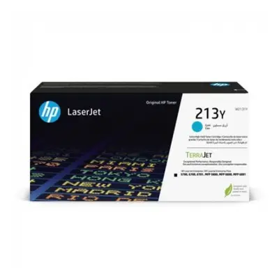 Toner HP č.213Y - W2131Y (Azurový) - Originál