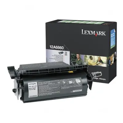 Toner Lexmark 12A6860 (Černý) (Return) - Originál