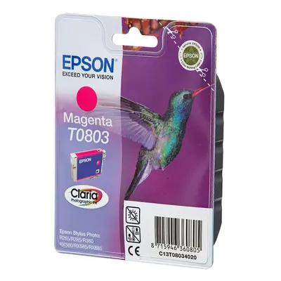 Zásobník Epson T0803 (Purpurový) - Originál