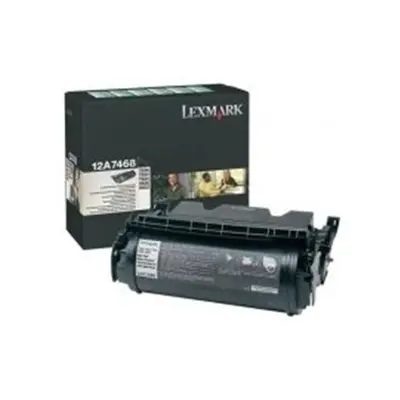 Toner Lexmark 12A7468 (Černý) (Prebate) - Originál