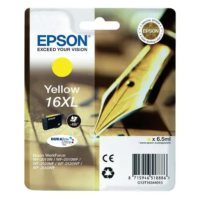 Zásobník Epson č.16XL - T1634 (Žlutý) - Originál