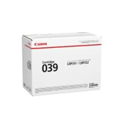 Toner Canon č.039 - CRG-039Bk (Černý) 0287C001 - Originál