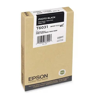 Zásobník Epson T6031 (Černý foto) (původně T5631) - Originál