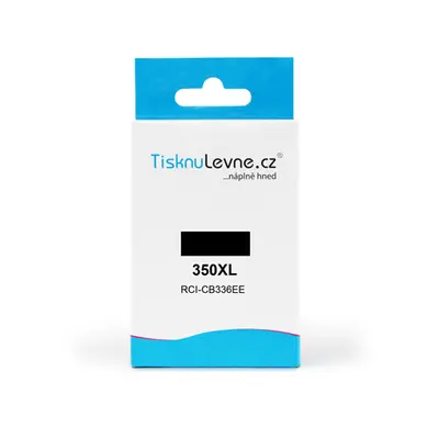 Cartridge TisknuLevne.cz č.350XL CB336E (Černá - black) - Kompatibil