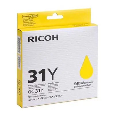 Gelový zásobník Ricoh 405691 (Žlutý) (GC31Y) - Originál