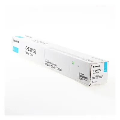 Toner Canon C-EXV-52C (Azurový) 0999C002 - Originál