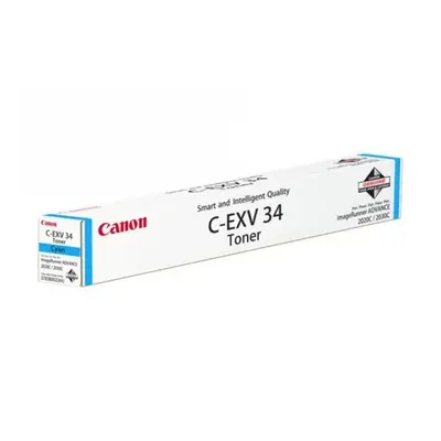 Toner Canon C-EXV-34C (Azurový) 3783B002 - Originál