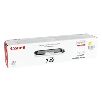 Toner Canon č.729 - CRG-729Y (Žlutý) 4367B002 - Originál