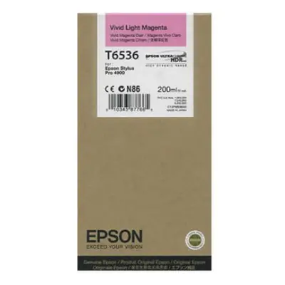 Zásobník Epson T6536 (Vivid Light Magenta) - Originál