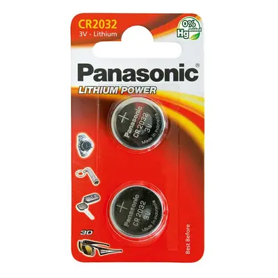 Baterie Panasonic 3 knoflíková 2-pack blistr