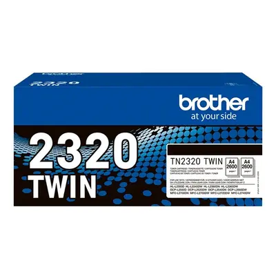 Toner Brother TN-2320TWIN (Černý) - Originál