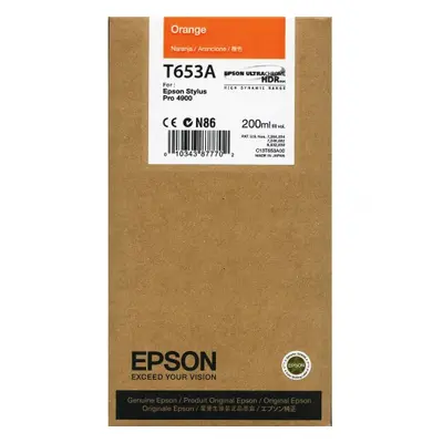 Zásobník Epson T653A (Oranžový) - Originál