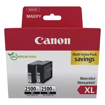 Zásobníky - Multi Pack Canon PGI-2500XLBk2 (Černé) - Originál