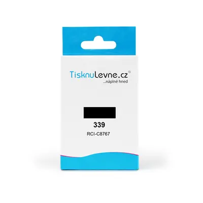 Cartridge TisknuLevne.cz č.339 C8767E (Černá - black) - Kompatibil