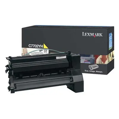 Toner Lexmark C7702YH (Žlutý) - Originál