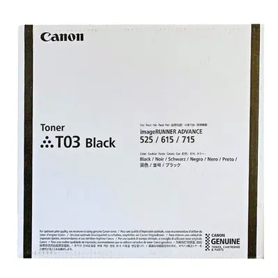 Toner Canon T03Bk (Černý) 2725C001 - Originál