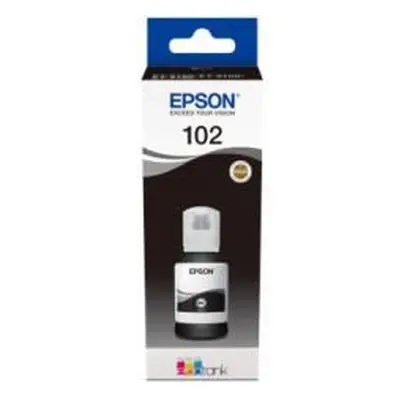 Lahev s inkoustem Epson č.102 - T03R1 (Černá) - Originál