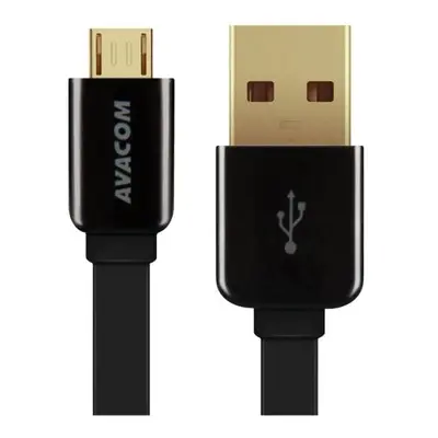 Avacom USB kabel (2.0) USB A samec - microUSB samec 1.2m černý