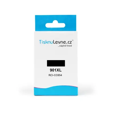 Cartridge TisknuLevne.cz č.901XL CC654A (Černá - black) - Kompatibil