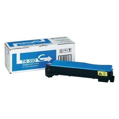 Toner Kyocera Mita TK-550C (Azurový) - Originál