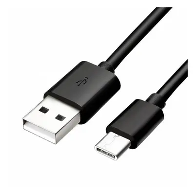 USB kabel (2.0) USB A samec - USB C samec 1m černý