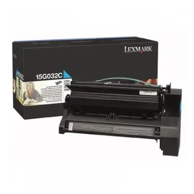 Toner Lexmark 15G032C (Azurový) - Originál