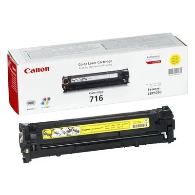 Toner Canon č.716 - CRG-716Y (Žlutý) 1977B002 - Originál