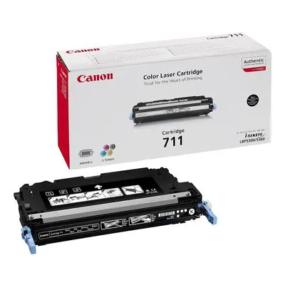 Toner Canon CRG-711Bk (Černý) 1660B002AA - Originál